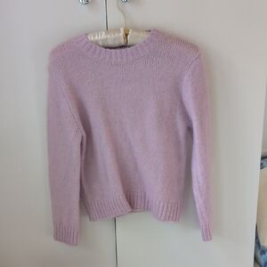Zara Lilac Crew Neck Sweater
